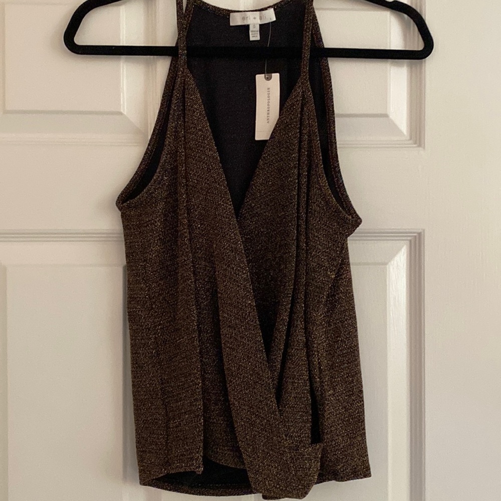 Eri + Ali glittery top